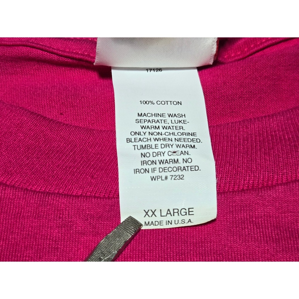Vintage‎ Disney Minnie Mouse Walt Disney World Pink Graphic T-Shirt XXL - Picture 5 of 7